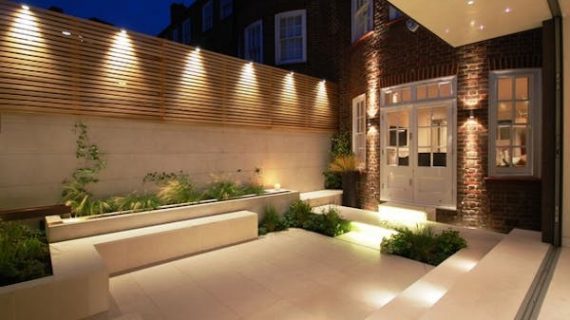 Pembuatan Taman Kering Dan Bangku Minimalis